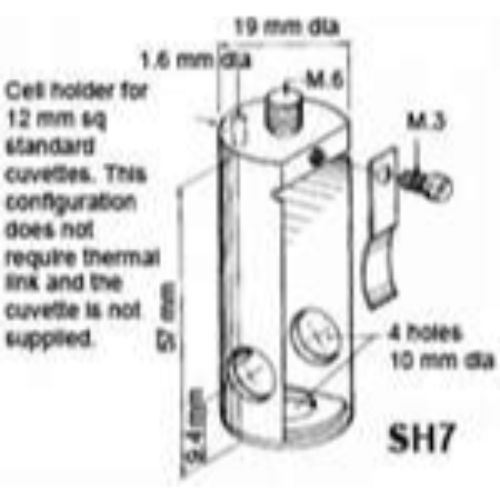 Cuvette Holder SH7 Sample Holders
